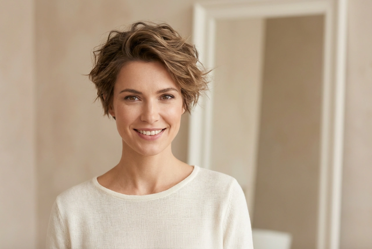 Taglio crop: come acconciare un crop femminile senza appiccicare i capelli