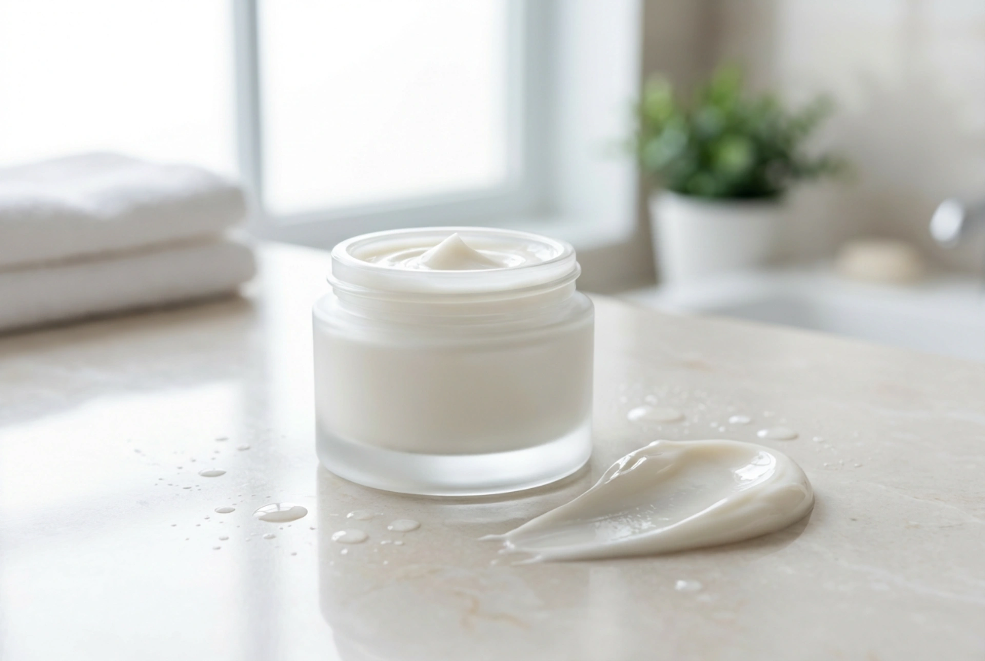 Crema viso intensamente idratante: ingredienti che legano l'acqua e metodo di applicazione