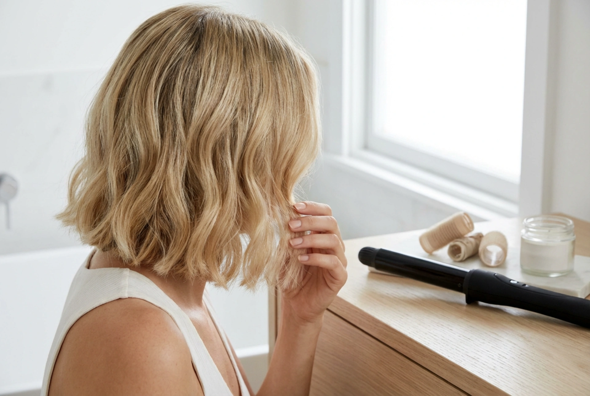 Onde su capelli corti: arricciacapelli, piastra e metodi senza calore