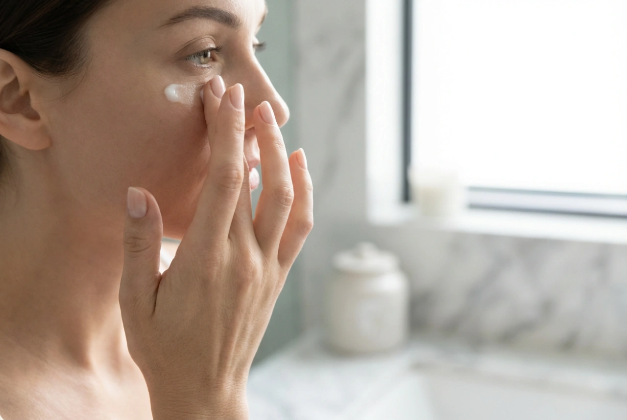 Crema contorno occhi idratante: come scegliere la consistenza e applicarla senza sfregare