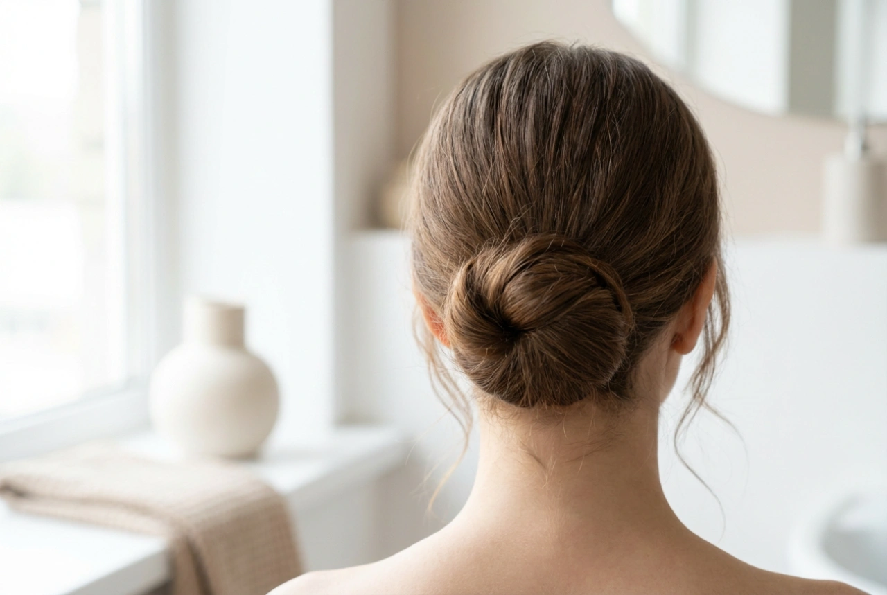 Chignon passo dopo passo: liscio, spettinato e basso