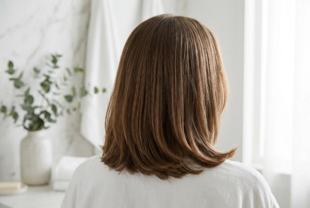 Capelli lisci scalati: come dare movimento e controllare le punte