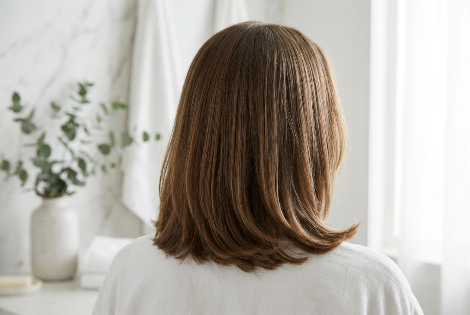 Capelli lisci scalati: come dare movimento e controllare le punte