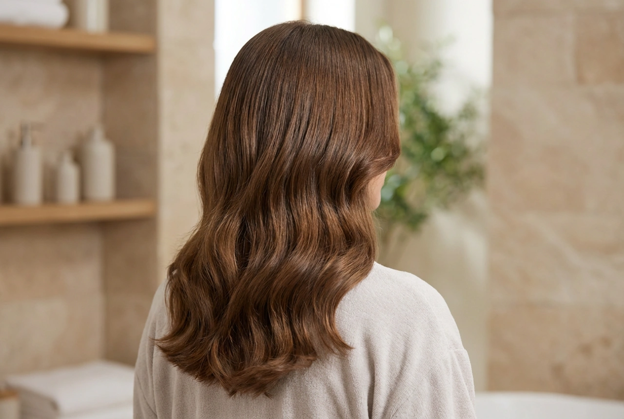 Capelli leggermente scalati: strati morbidi, volume e morbidezza