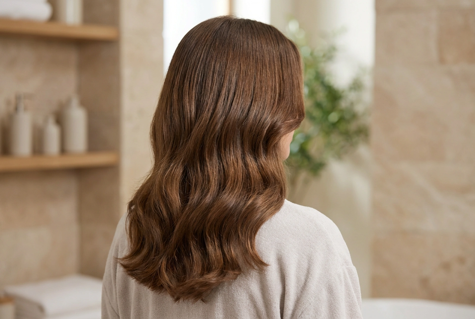 Capelli leggermente scalati: strati morbidi, volume e morbidezza