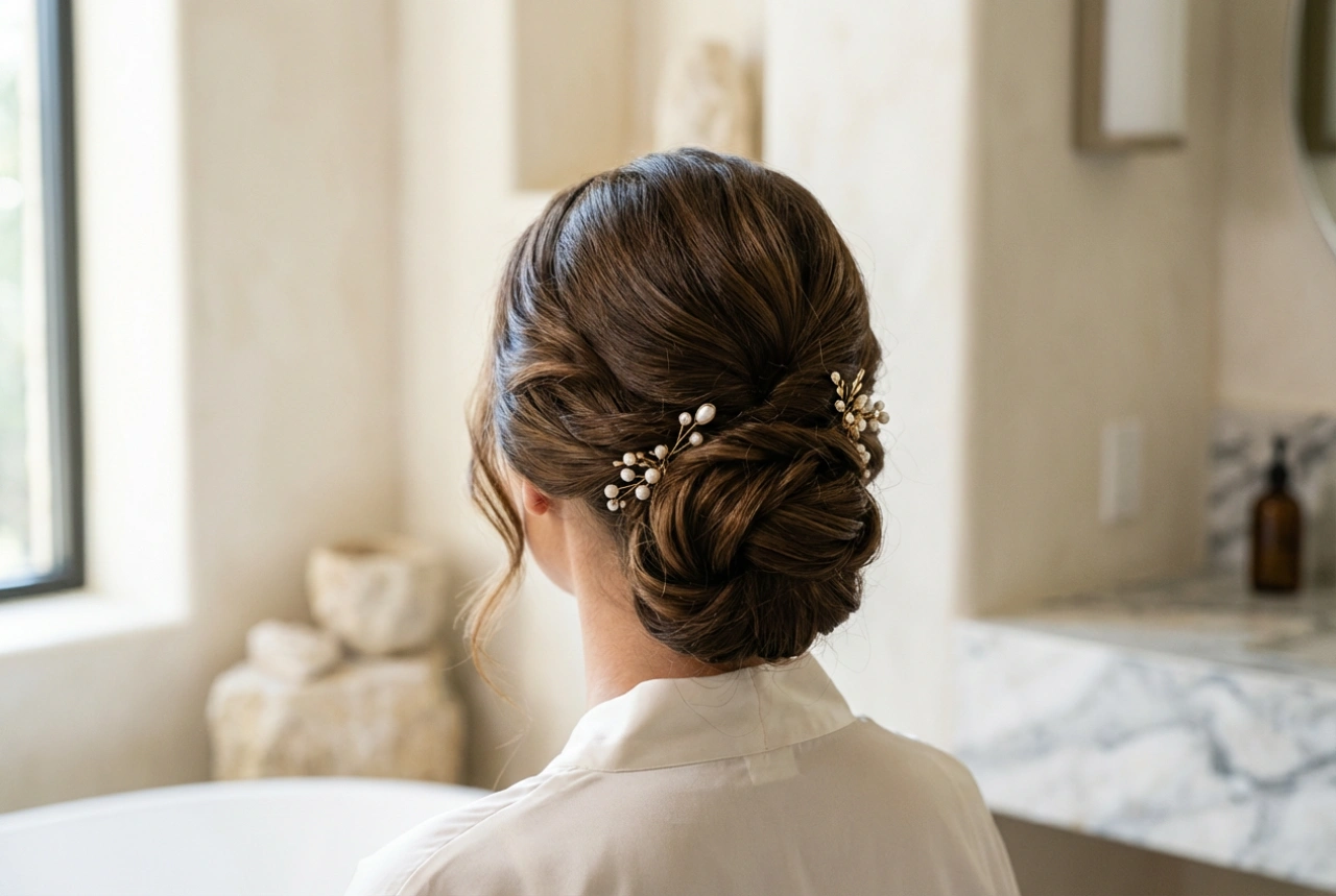Acconciatura elegante per un matrimonio: passo dopo passo, senza parrucchiere