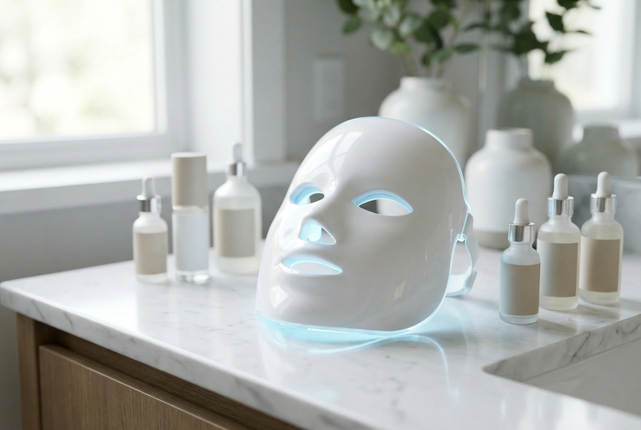 Maschera viso a LED: come integrarla in sicurezza nella skincare routine, tempi e cura della pelle