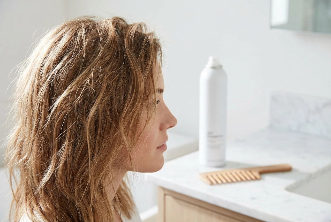 Effetto fresco in un attimo: acconciatura per capelli grassi senza lavarli