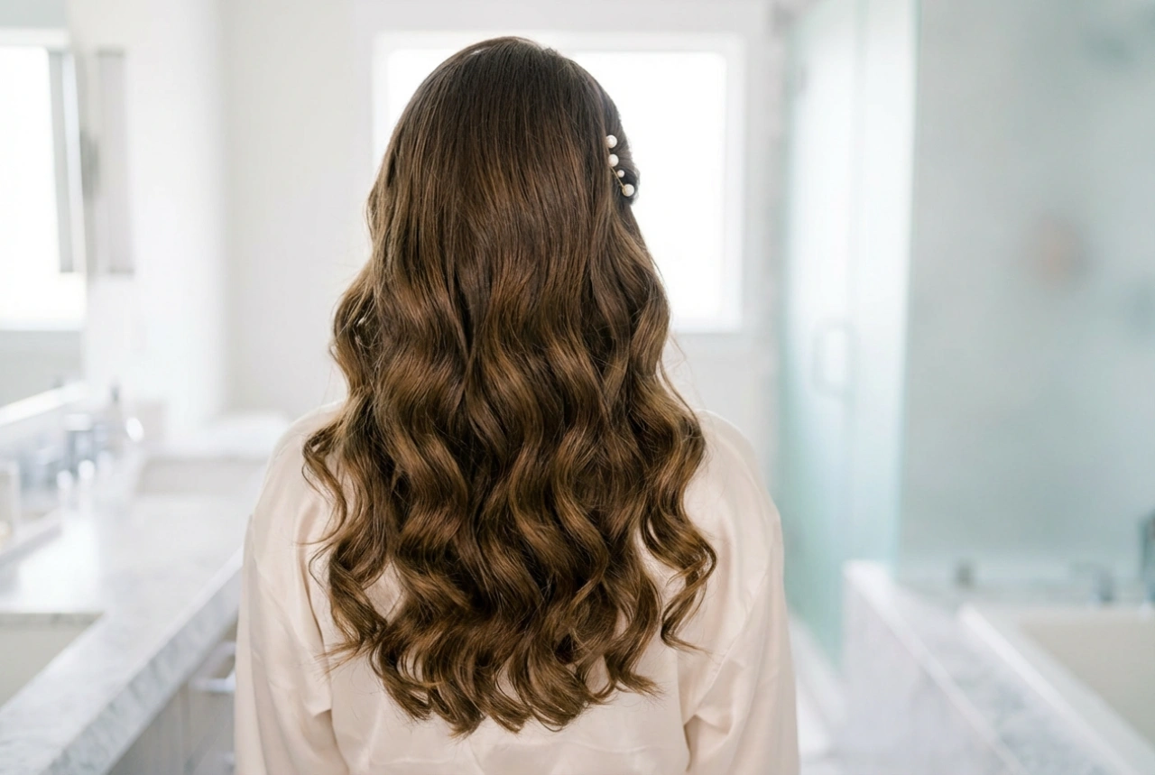 Tenuta e volume: acconciature da matrimonio per capelli lunghi