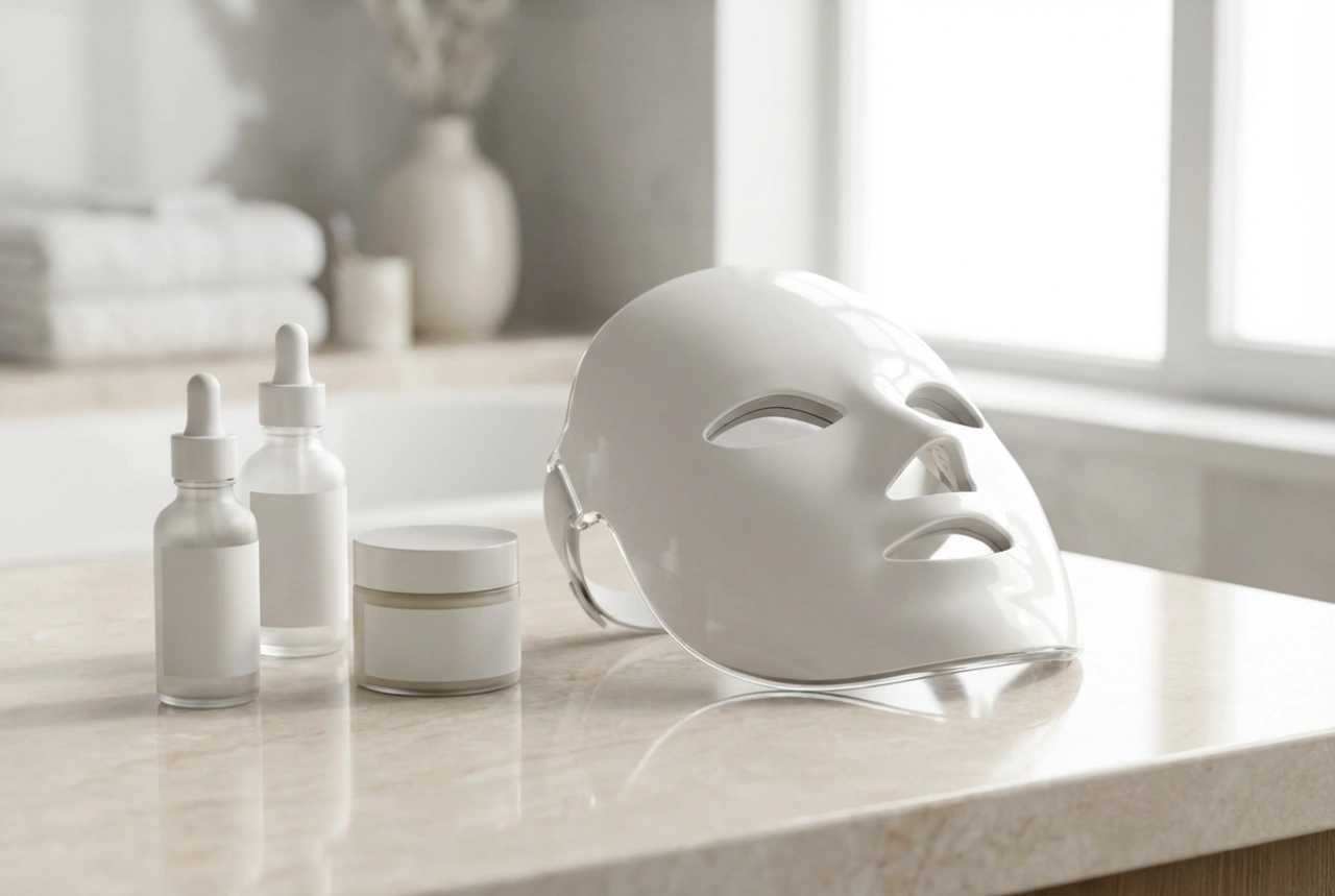 Maschera viso a LED: preparazione della pelle, durata della sessione e cura post-trattamento