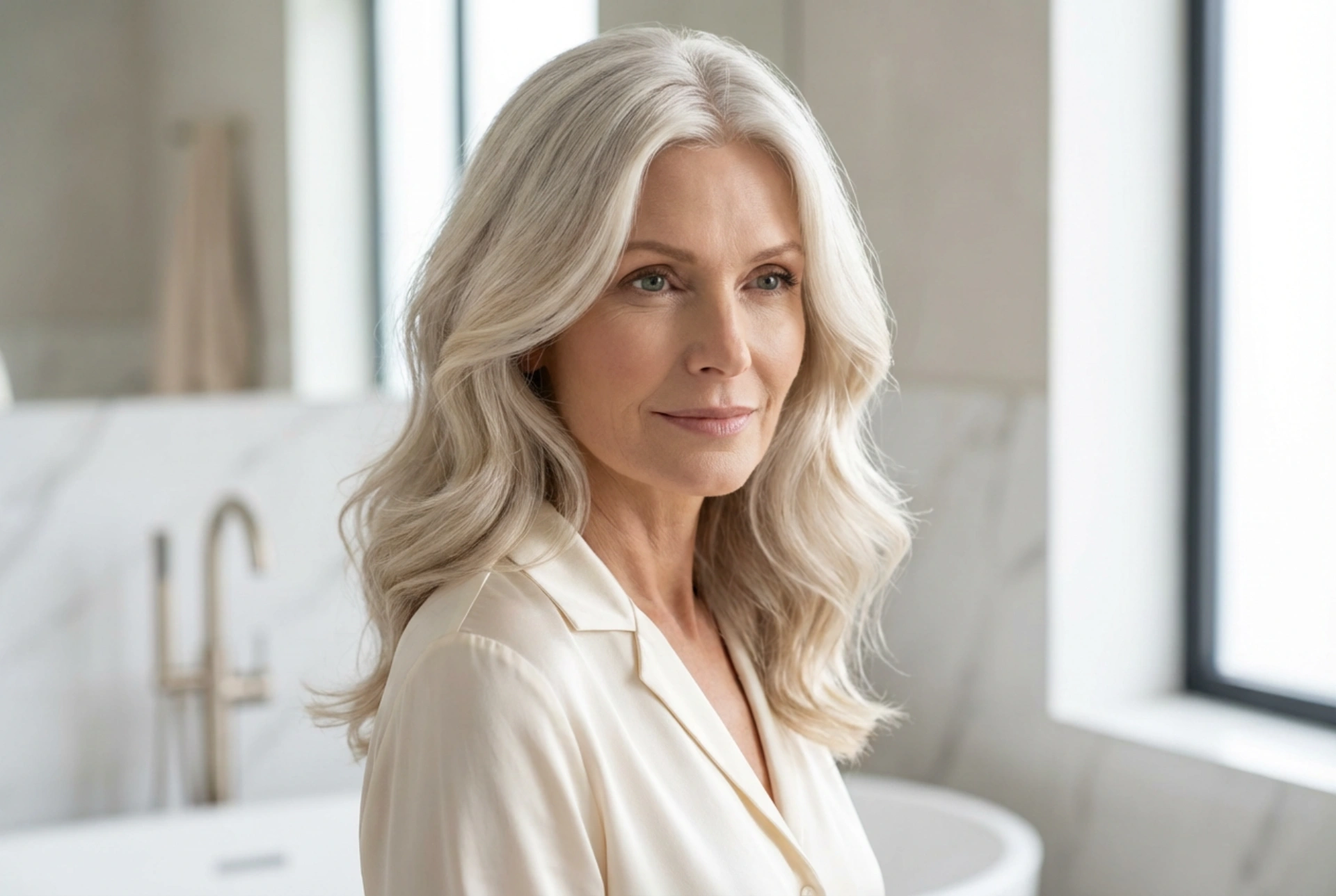 Acconciature dopo i cinquant'anni: volume, onde morbide e uno styling di classe