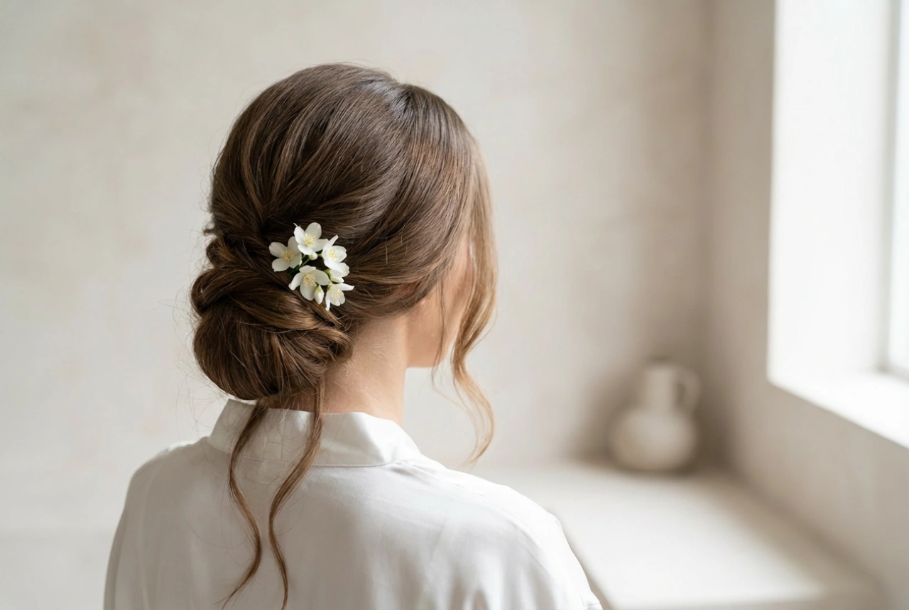 Acconciature sposa: capelli lunghi raccolti in modo classico o in morbide onde
