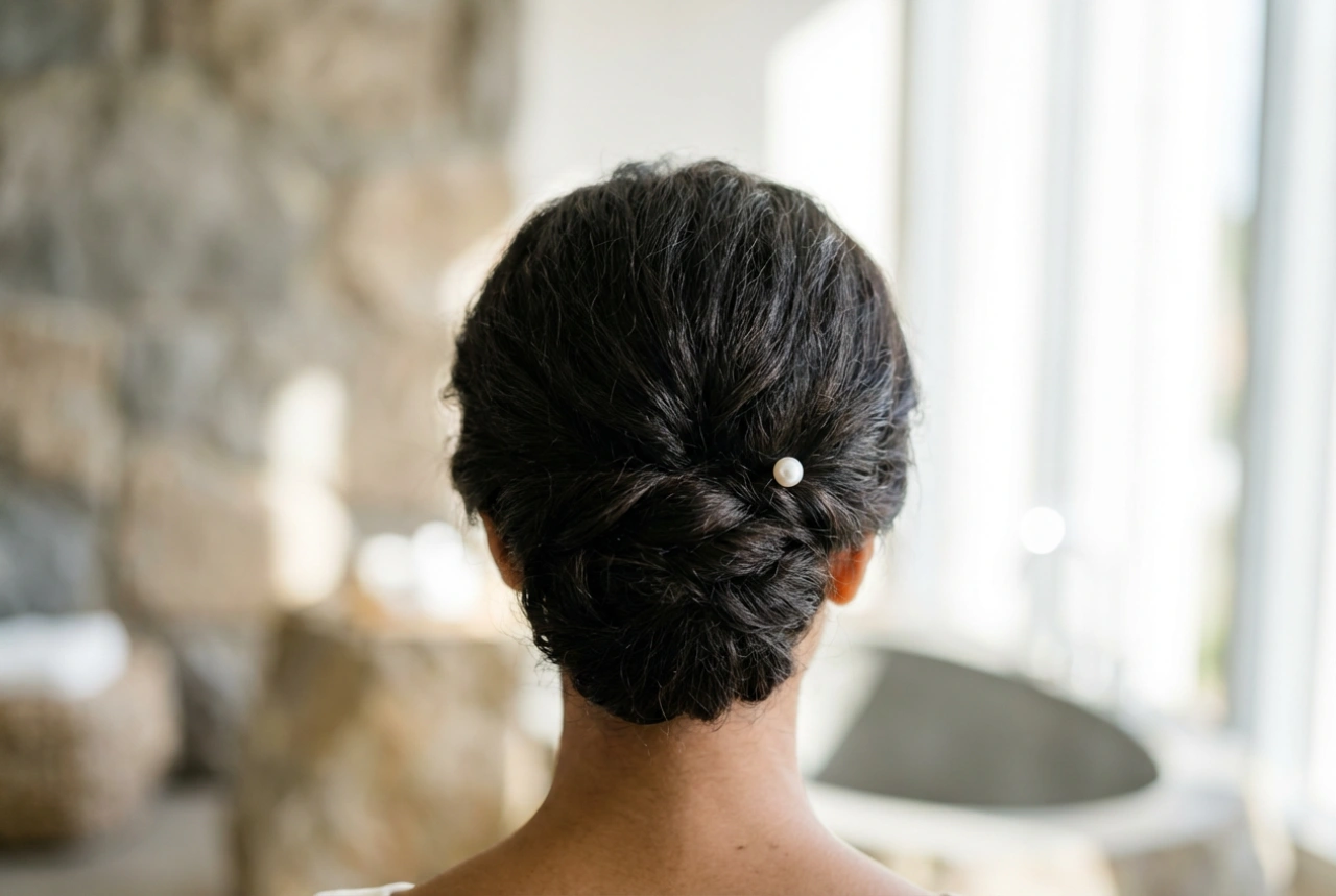 Acconciatura per capelli corti da matrimonio: eleganza senza extension