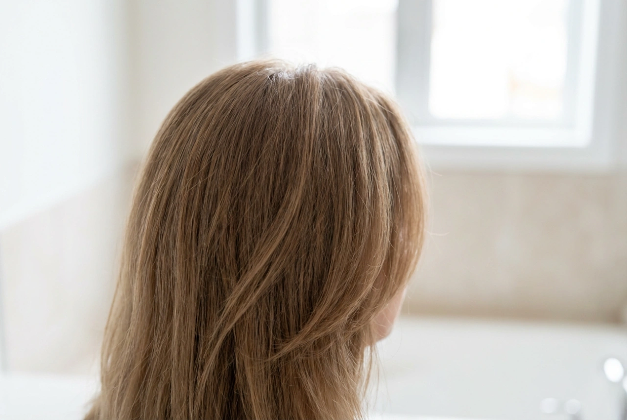Tagli scalati e riga: come mettere in piega i capelli sottili