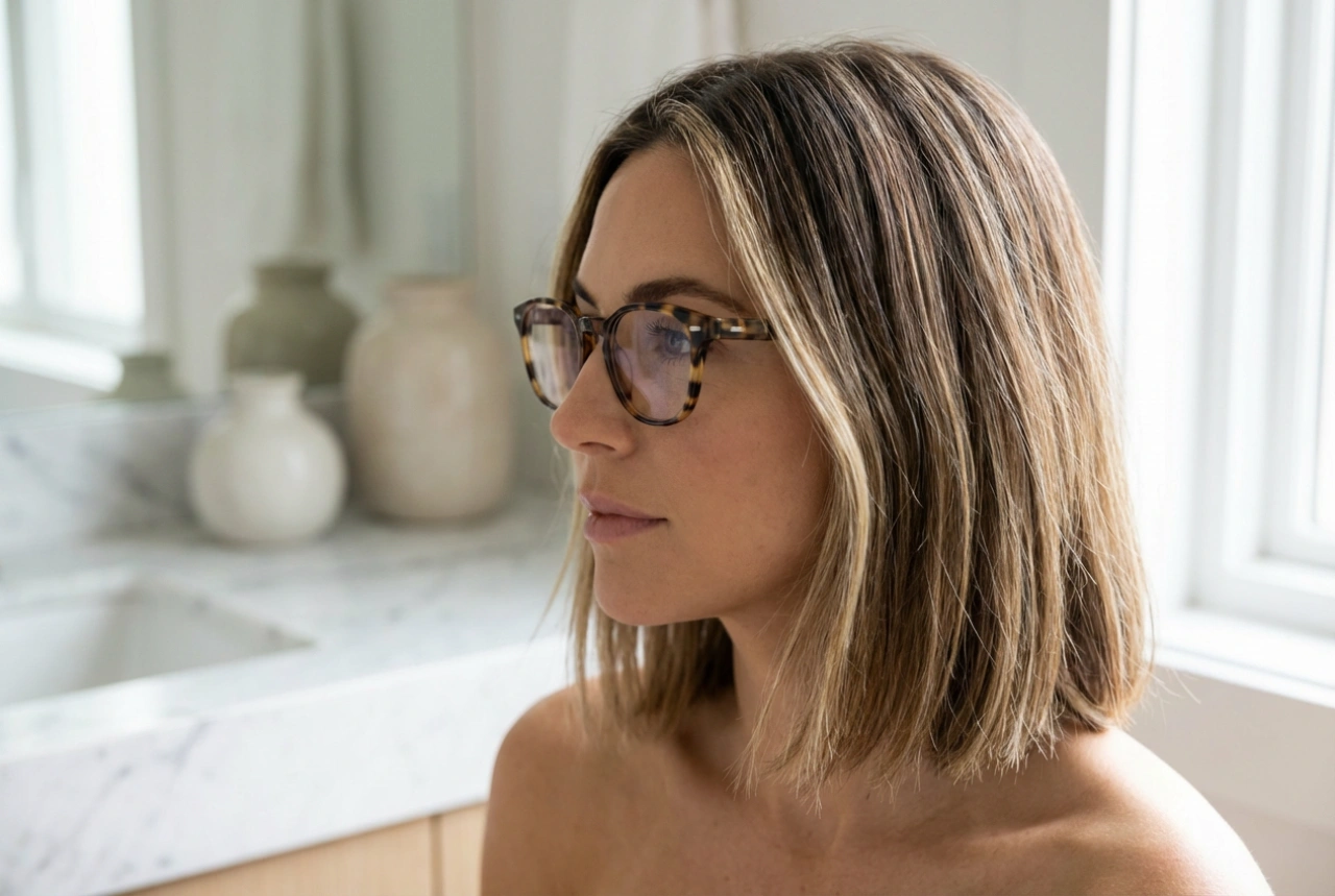 Acconciature da donna per occhiali: tagli e styling abbinati alla montatura
