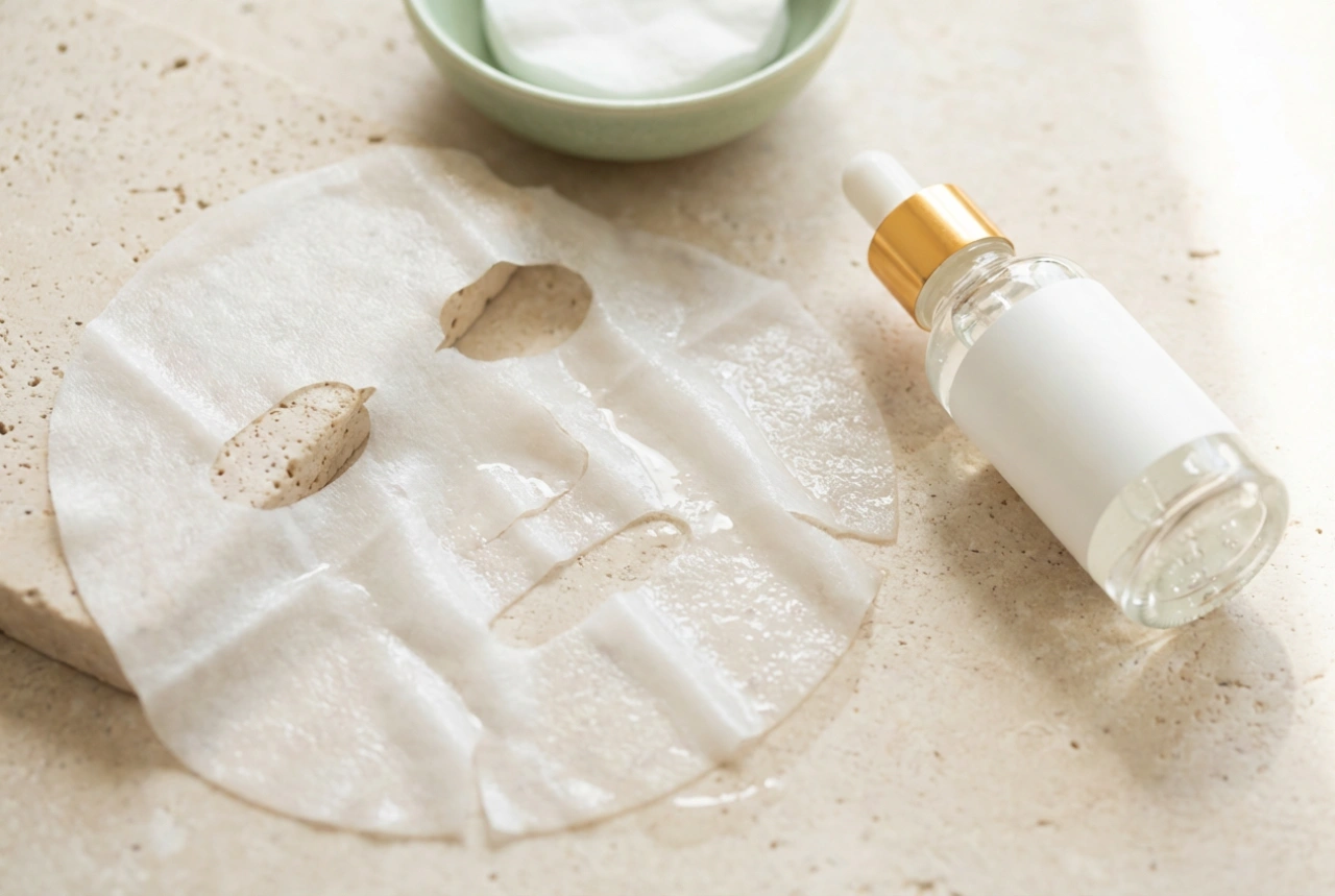 Maschere in tessuto per il viso: applicazione, tempo di posa e utilizzo dell'essenza