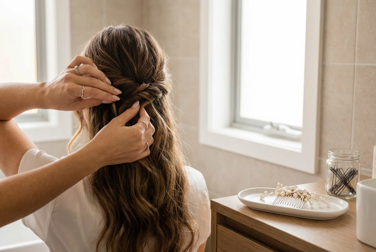 Acconciature per capelli lunghi per un matrimonio: stili, onde e raccolti da fare a casa