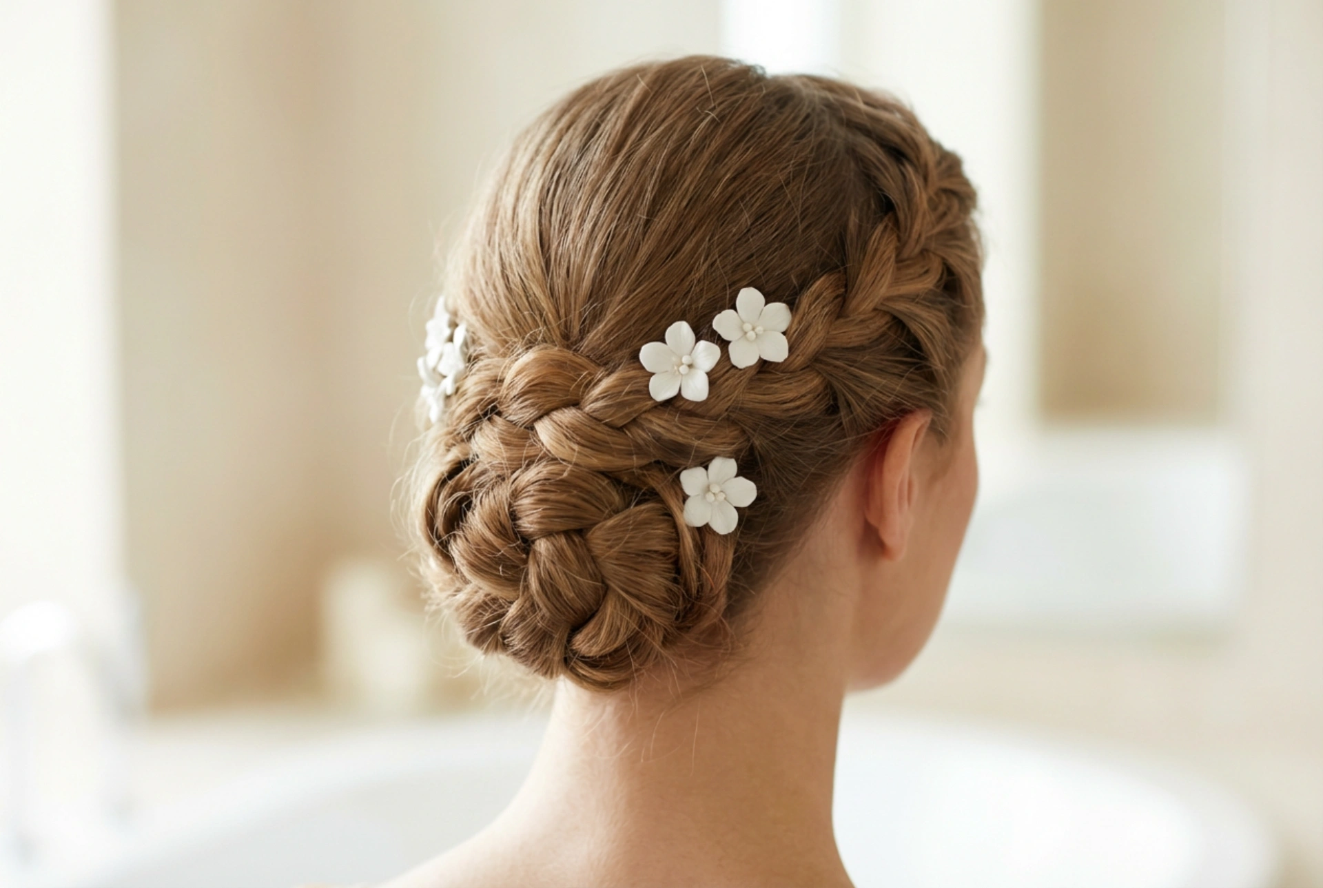 Acconciatura con treccia per un matrimonio: idee per capelli di media lunghezza passo dopo passo