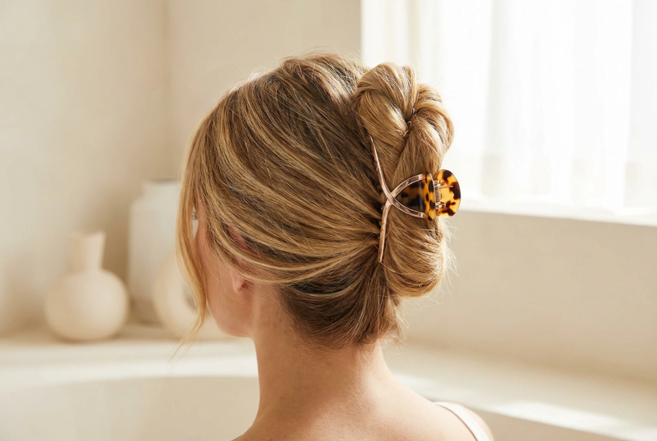 Acconciature con pinza per capelli: 10 modi di raccogliere i capelli dal messy allo sleek