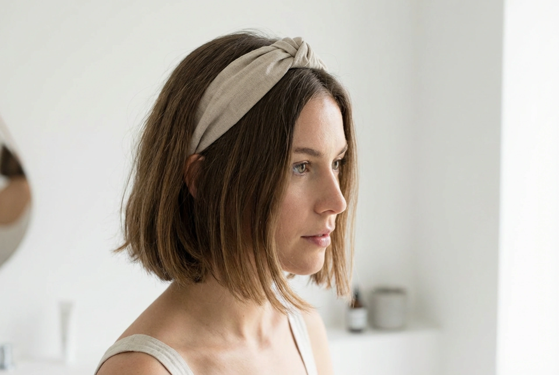 Capelli Corti e Fascia: Idee per Acconciature Veloci Senza Calore