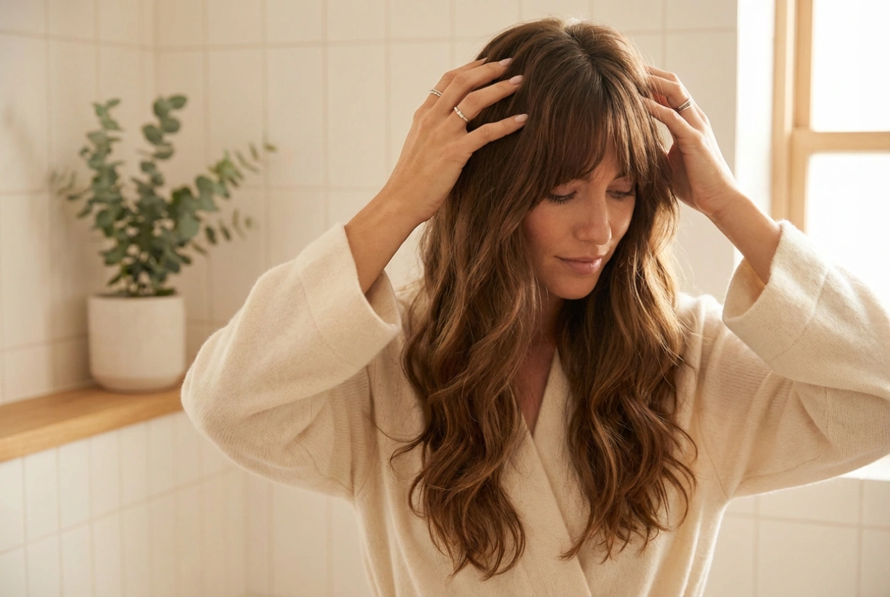Frangia con capelli lunghi: come integrarla e modellarla ogni giorno