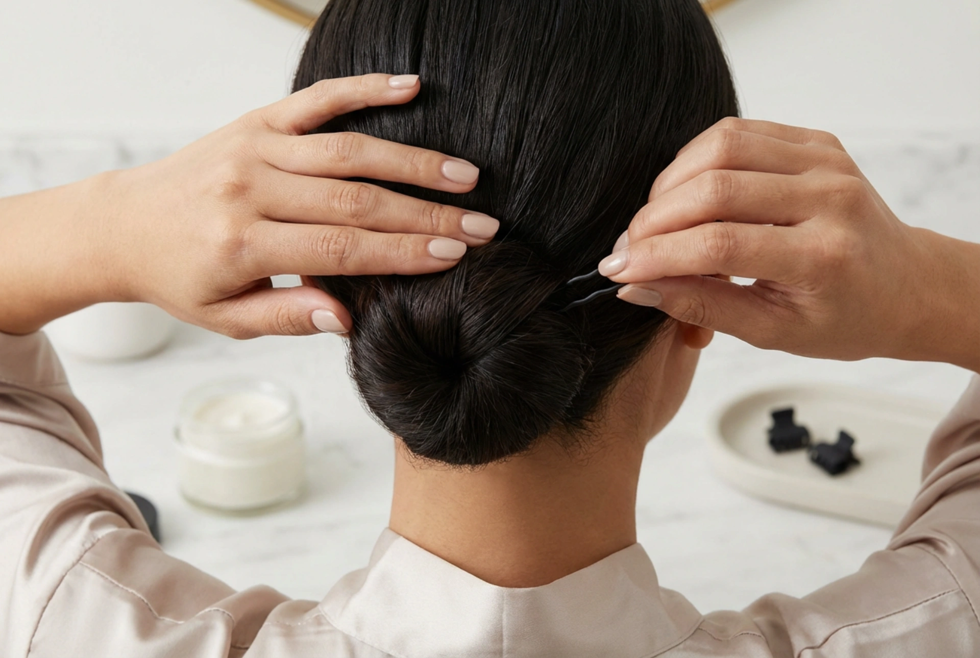 Come fare uno chignon su capelli corti che duri tutto il giorno