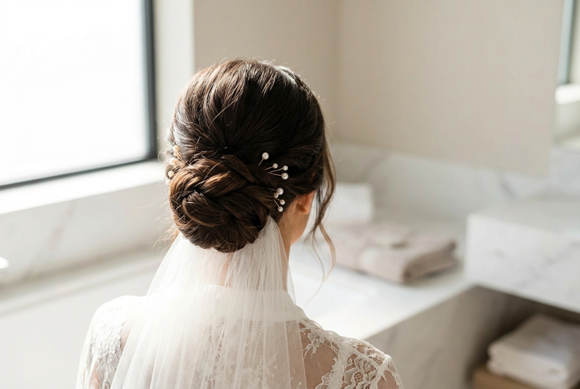 Chignon da sposa: acconciatura elegante passo dopo passo con accessori