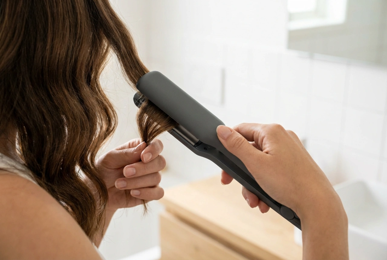 Ondulatore per capelli: onde naturali senza effetto crespo, tecniche e impostazioni