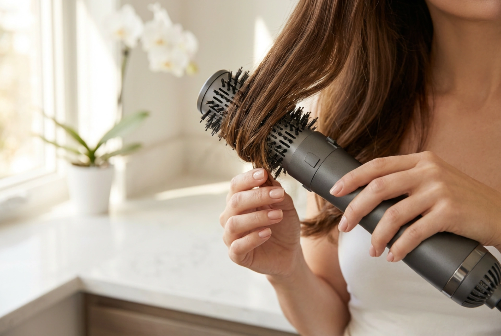 Spazzola ad aria rotante: modellare e arricciare passo dopo passo
