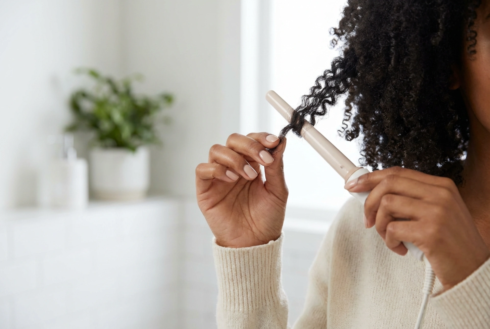 Arricciacapelli per afro: piccole spirali passo dopo passo e buone abitudini