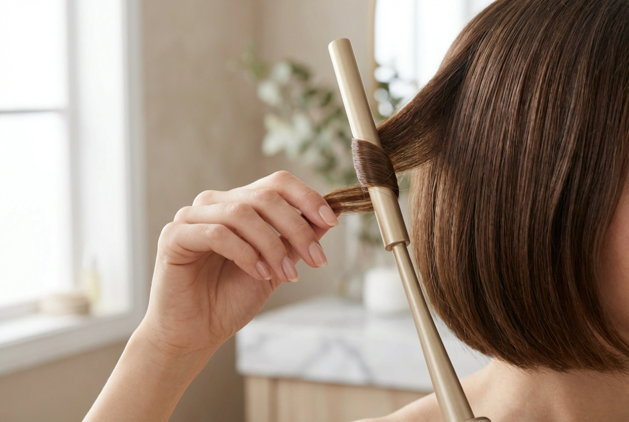 Arricciacapelli sottile per capelli corti: come arricciarli senza bruciare le punte