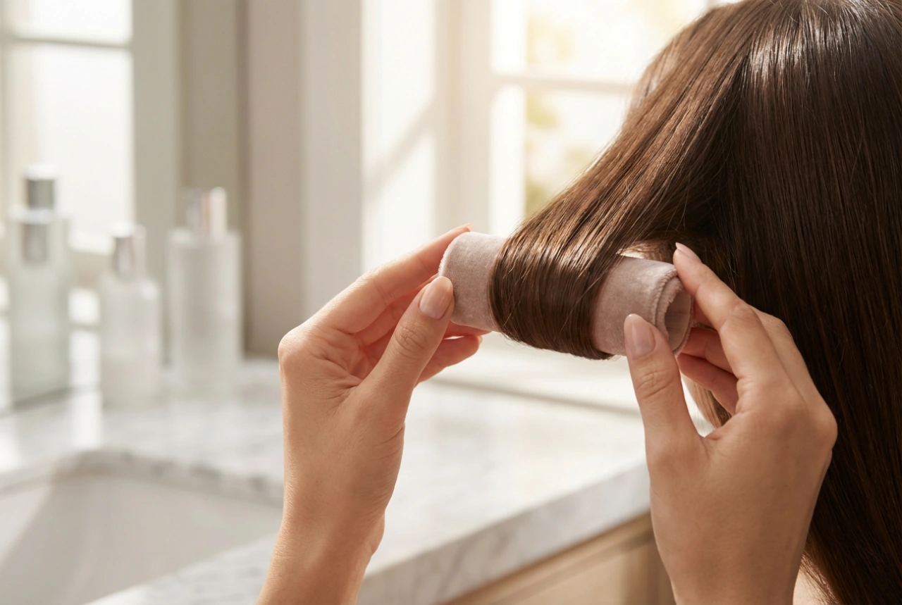 I bigodini per capelli: applicazione, tempo di posa e rimozione