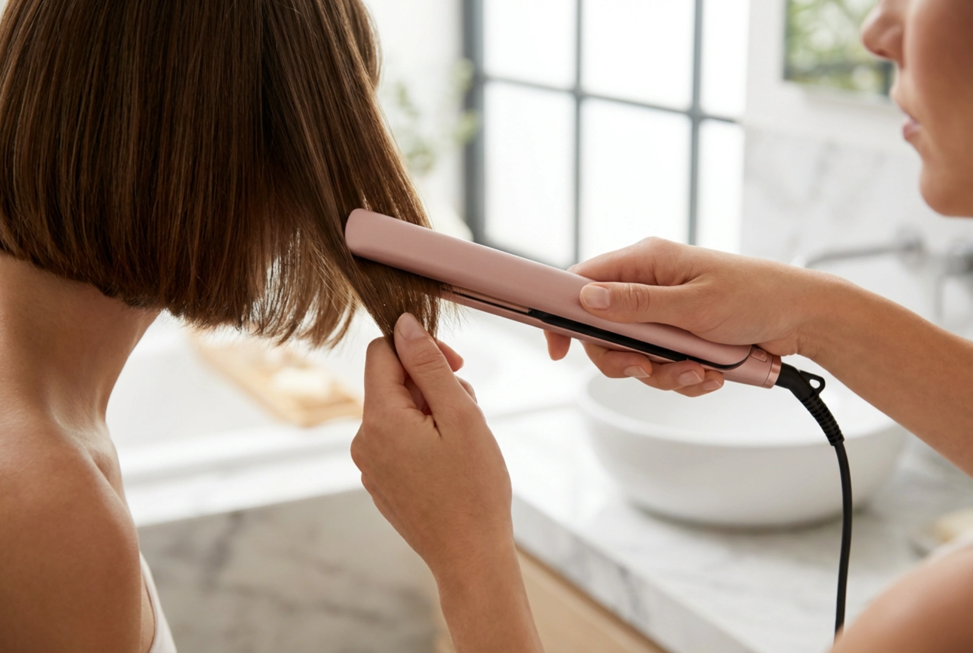 Piastra stretta per capelli corti: lisciatura precisa e styling versatile