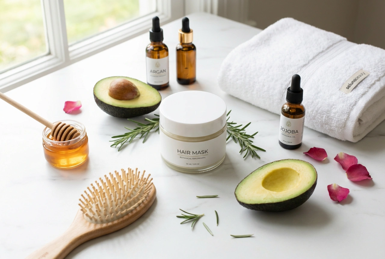 Maschere per capelli: scelta degli ingredienti, frequenza e applicazione