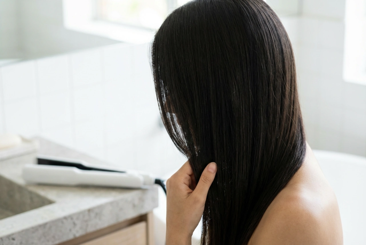 Piastra alla cheratina: capelli lisci, lucentezza e protezione dal calore