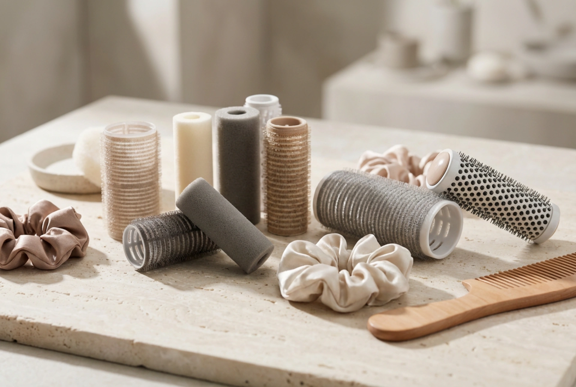 Bigodini per capelli corti: scelta del diametro e metodi veloci