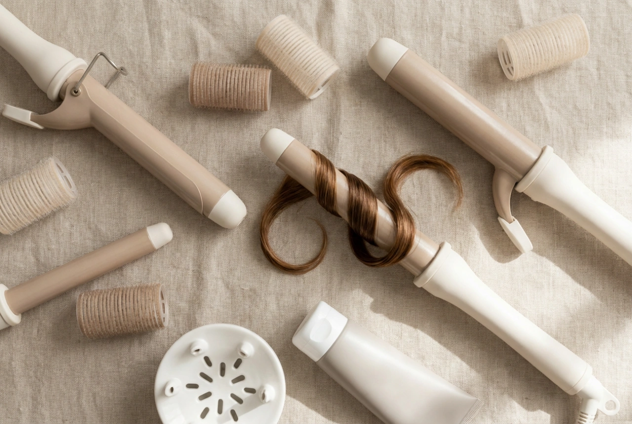 Arricciacapelli: come scegliere il diametro e le tecniche di styling