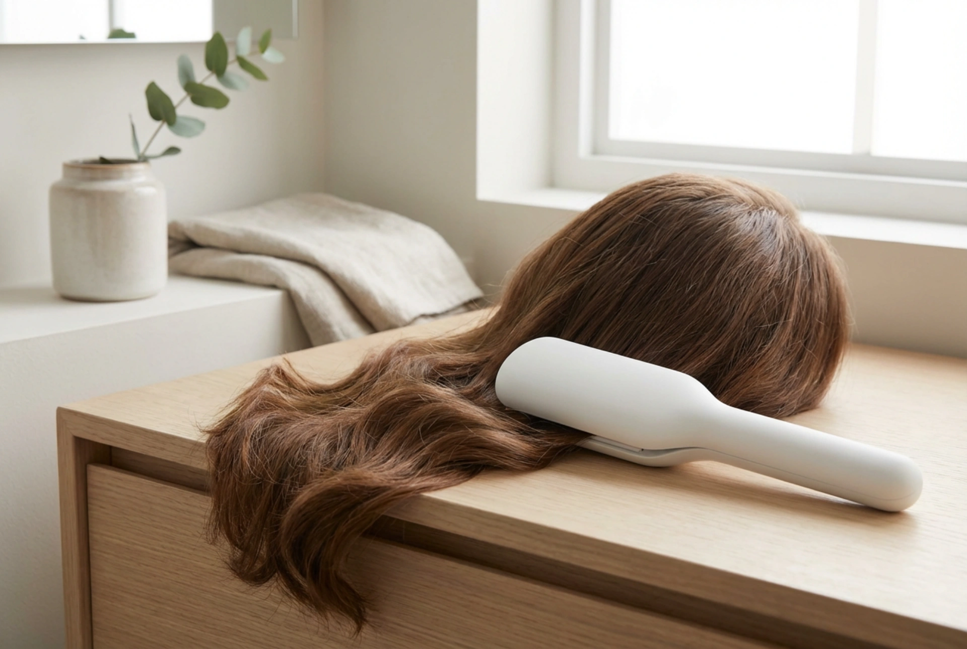 Arricciacapelli ad aria: come acconciare i capelli in modo delicato e senza danni