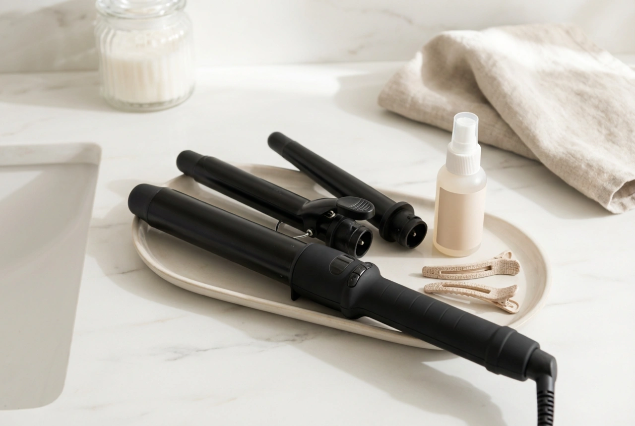 Ferro arricciacapelli con punte intercambiabili: selezione e uso delle punte