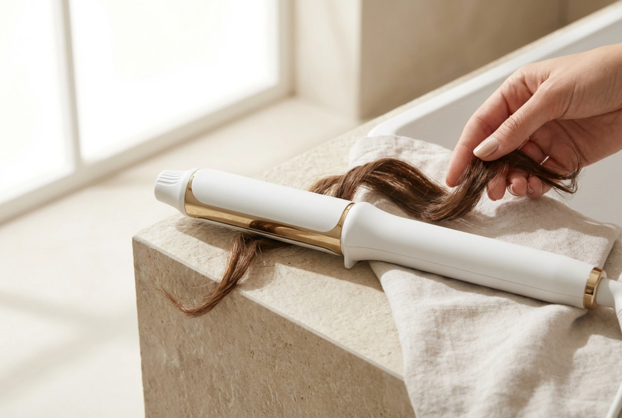 Arricciacapelli che non rovinano i capelli: rivestimenti, temperatura e tecnica
