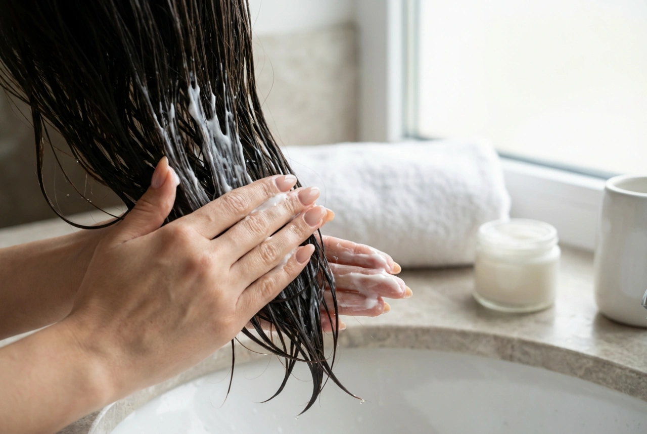 Maschera per capelli passo dopo passo: applicazione, tempo di posa e risciacquo