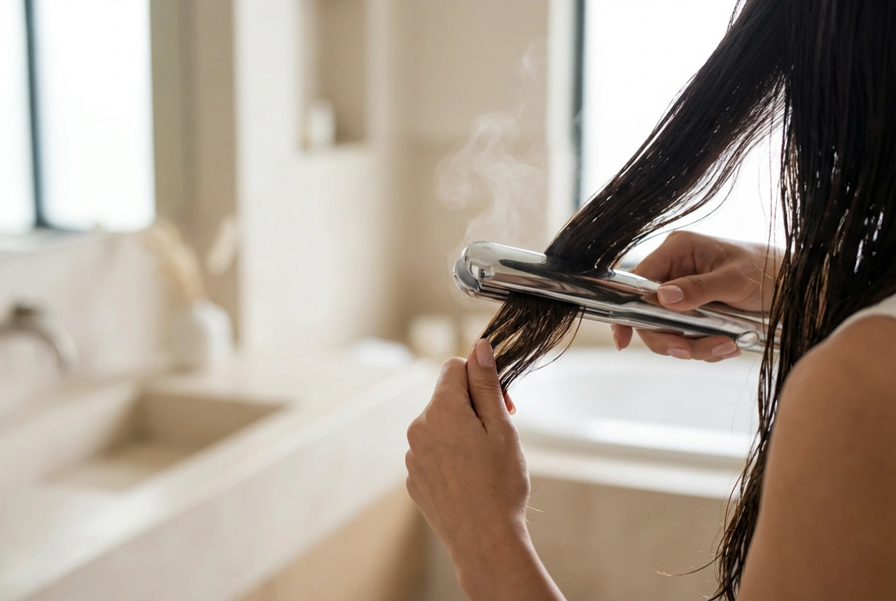 Piastra per capelli bagnati: styling passo dopo passo e gli errori più comuni