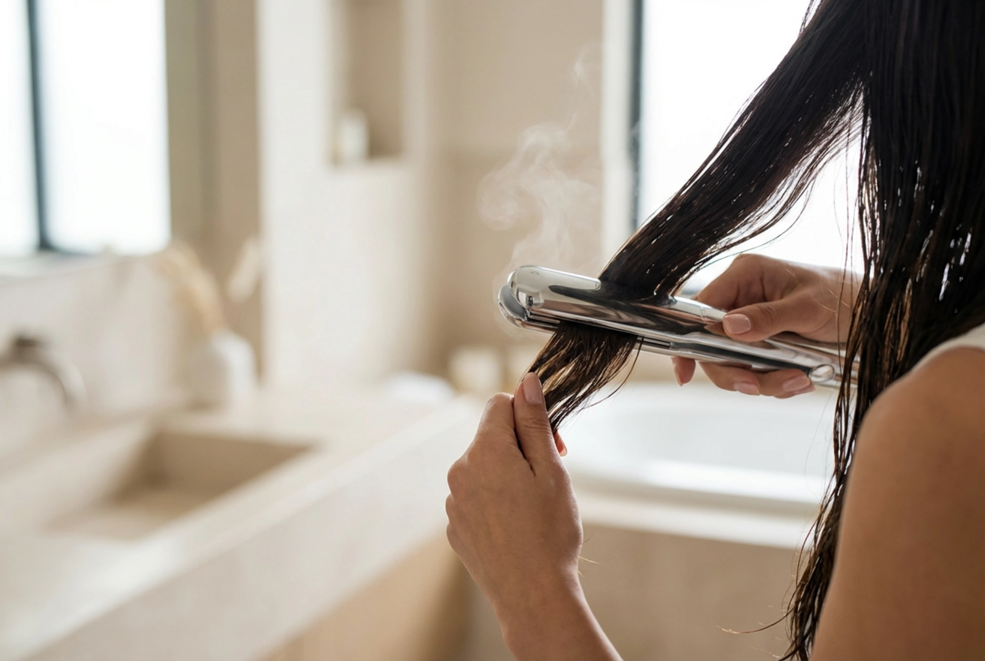 Piastra per capelli bagnati: styling passo dopo passo e gli errori più comuni