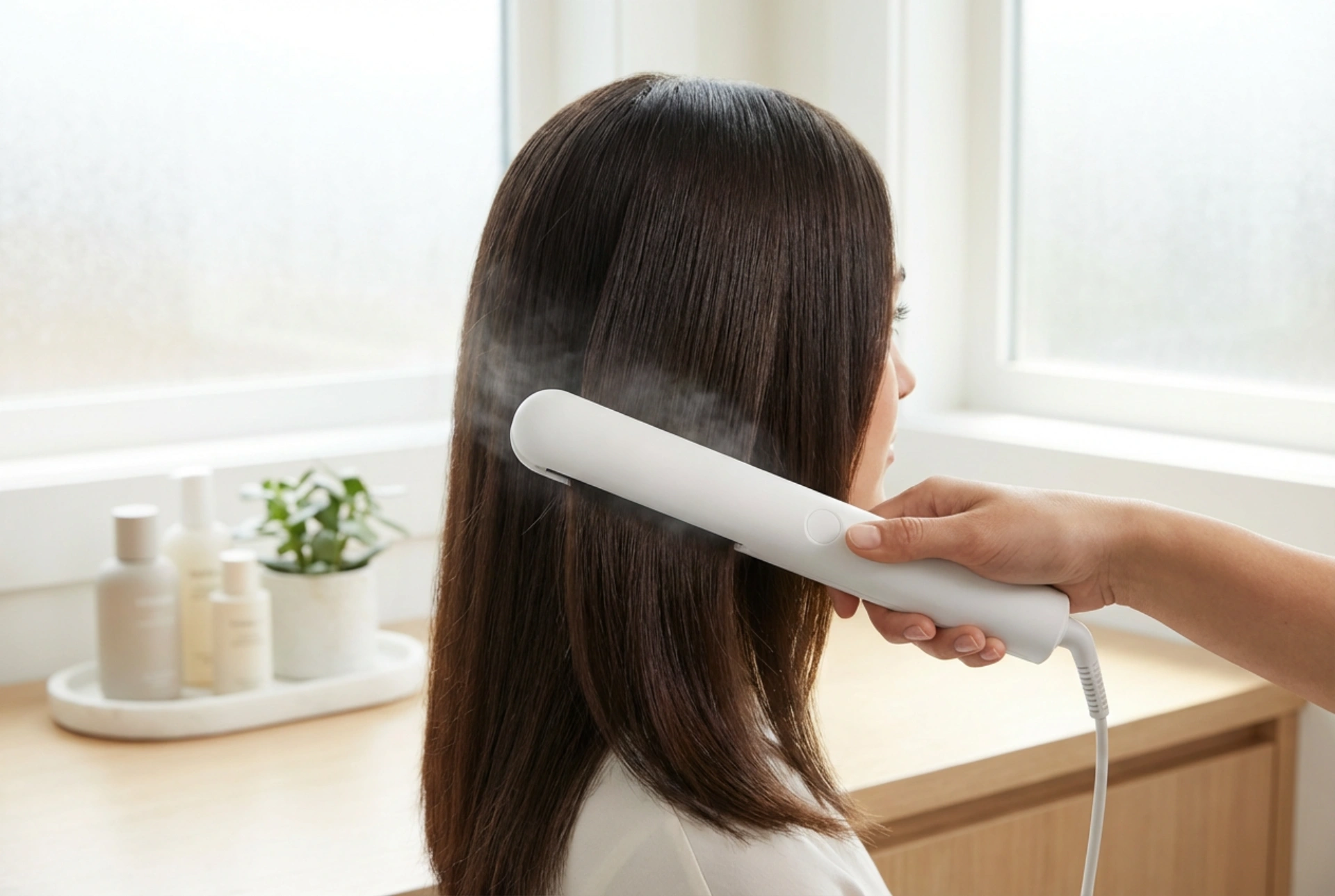 Piastra ad aria: capelli lisci e protetti con la tecnologia del flusso d'aria