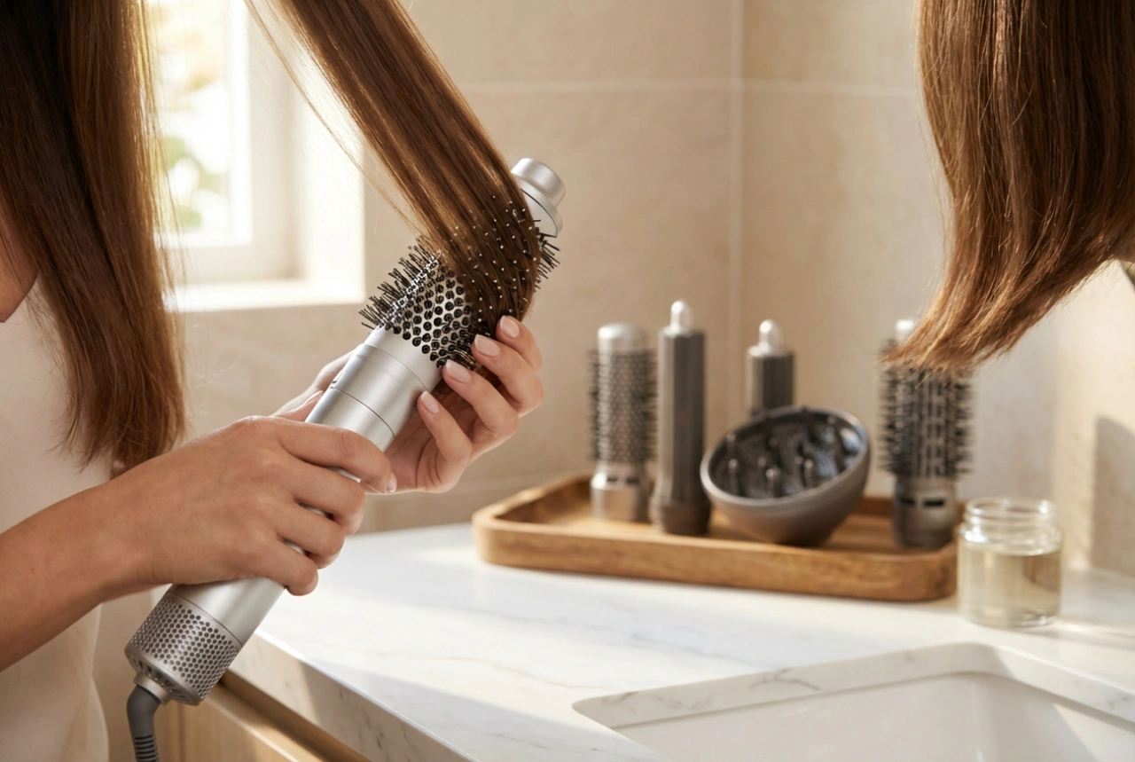 Spazzola ad aria calda per capelli: come scegliere gli accessori e la tecnica