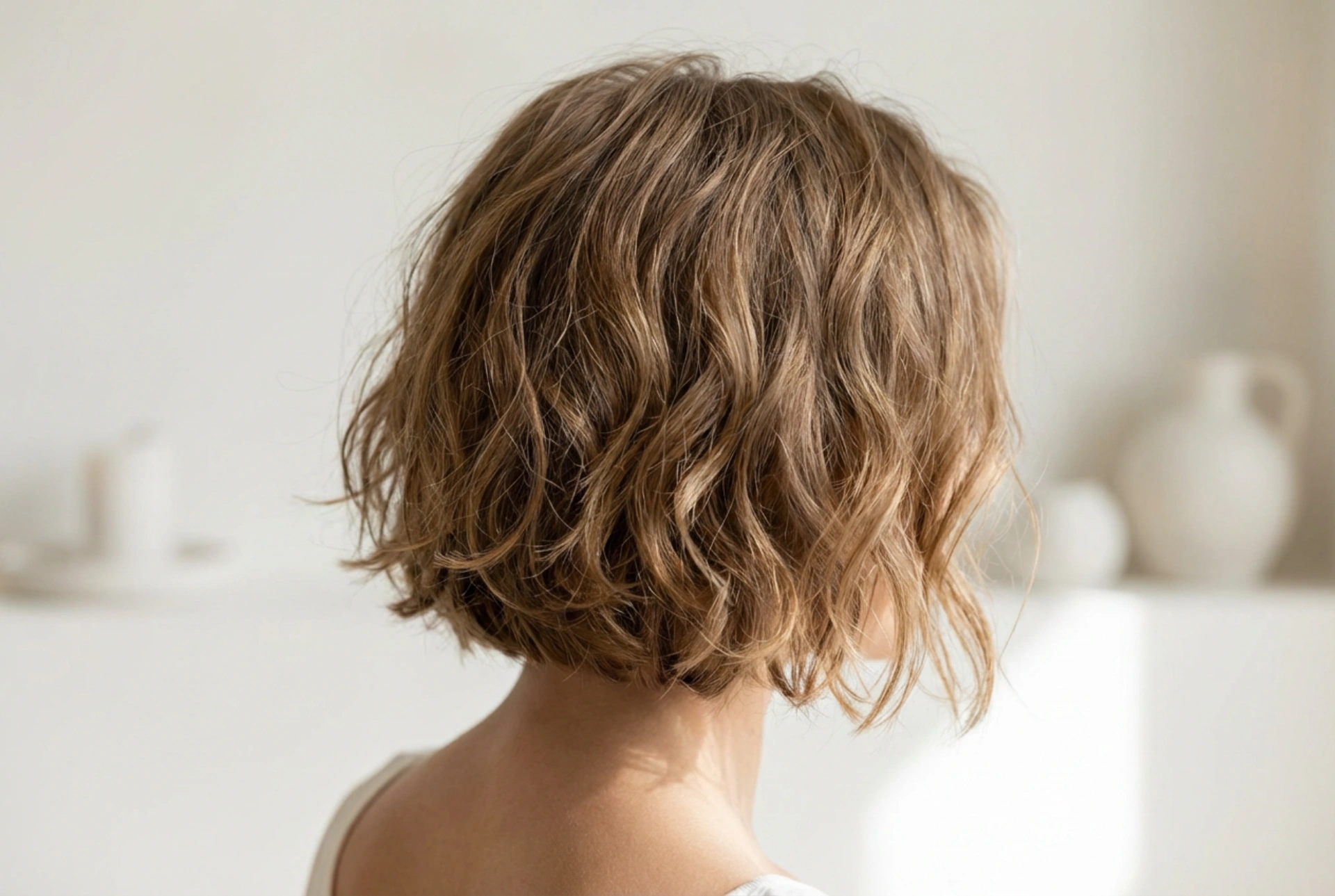 Onde spezzate su capelli corti: come modellarle e fissare l'effetto