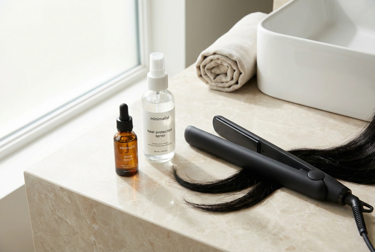 Piastra per capelli: preparazione, temperatura, protezione e finish