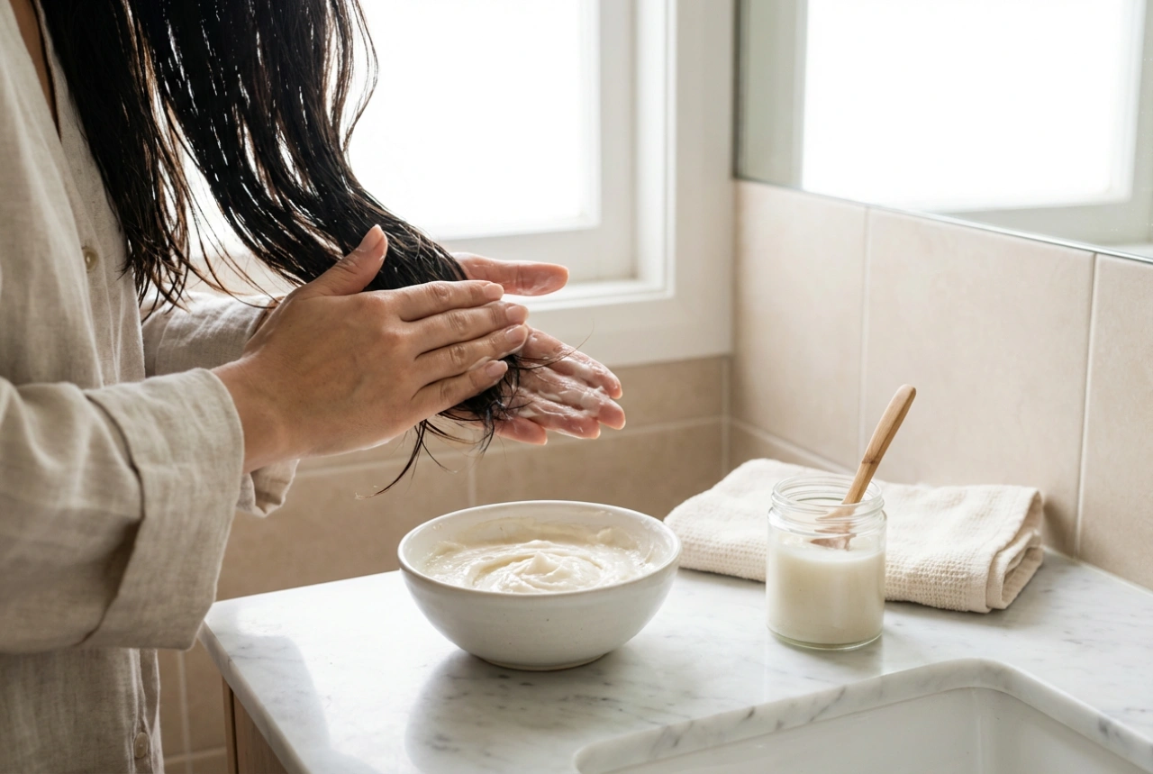 Cheratina fatta in casa per capelli: preparazione, applicazione e styling