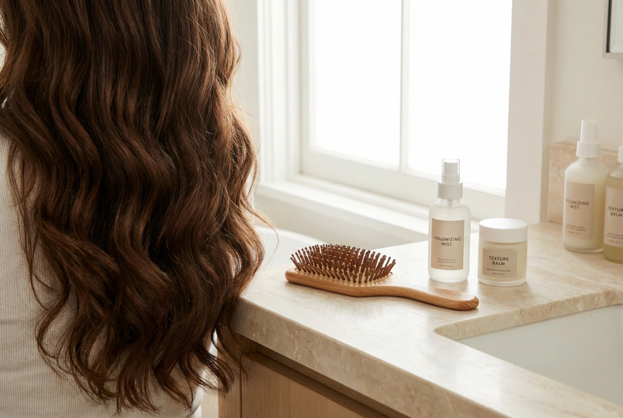 Acconciatura per capelli mossi: preparazione, styling e fissaggio