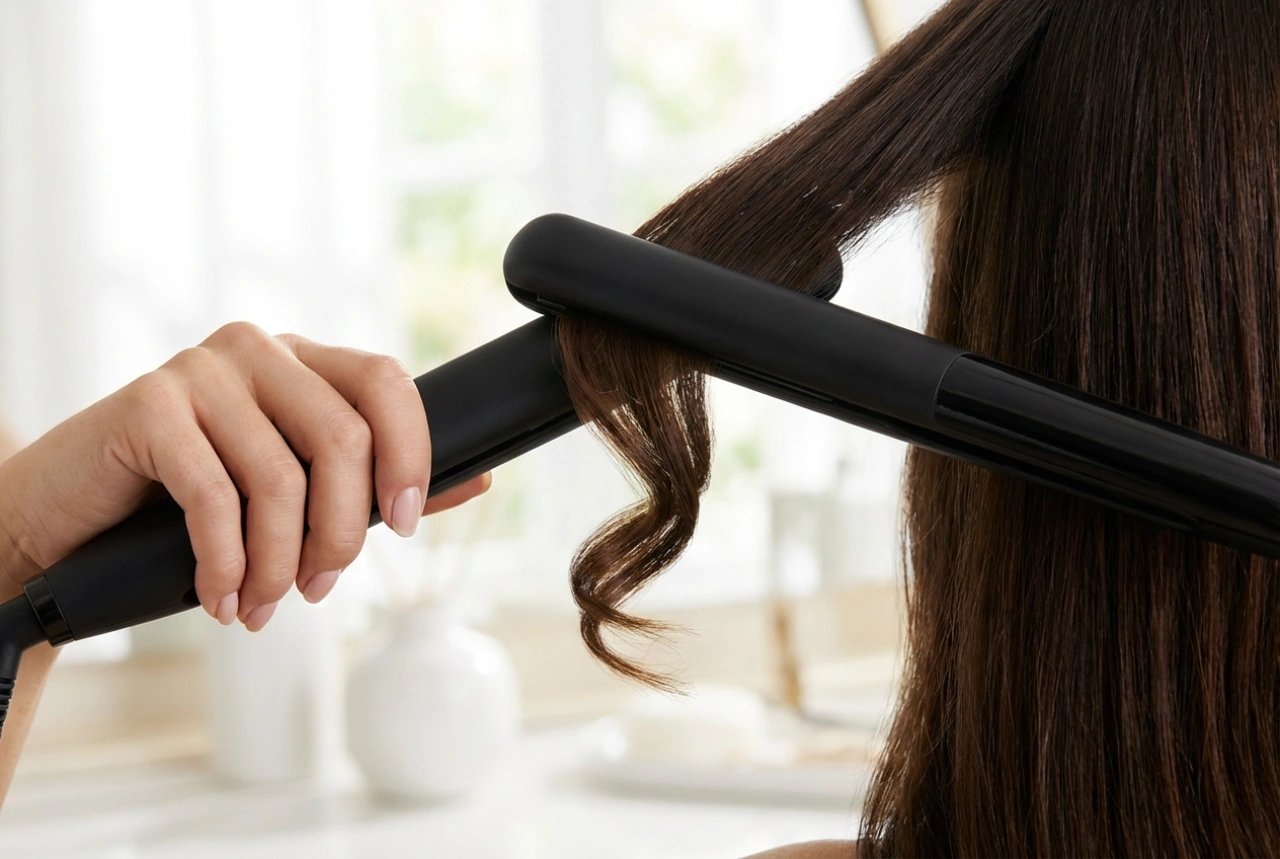 Come arricciare i capelli con la piastra: tecnica, protezione e tenuta